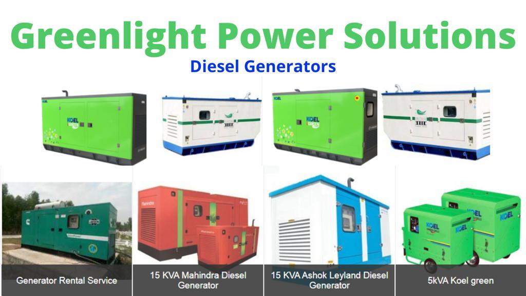 Green Light Power Solutions - Latest update - Kirloskar Green 20KVA DG Set Dealers in Nandani Layout